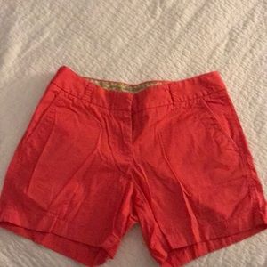 Salmon color J crew short